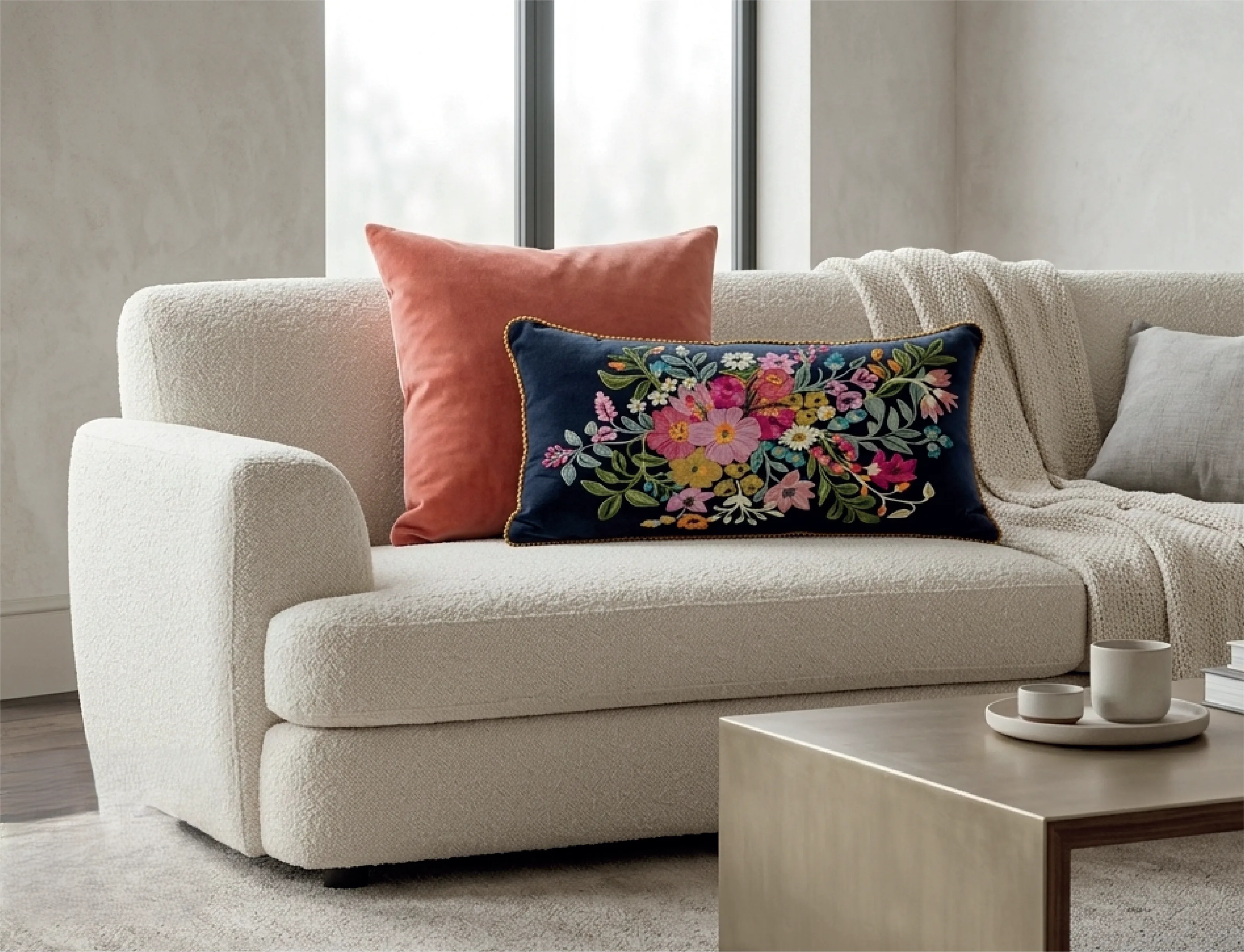 Floral Luxe Pillow